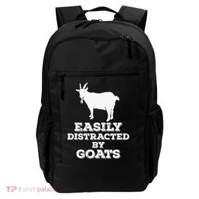 EASILY DISTRACTED BY GOATS FUNNY FATHER'S DAY GIFT Backpack