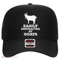 EASILY DISTRACTED BY GOATS FUNNY FATHER'S DAY GIFT Hat thumb 0