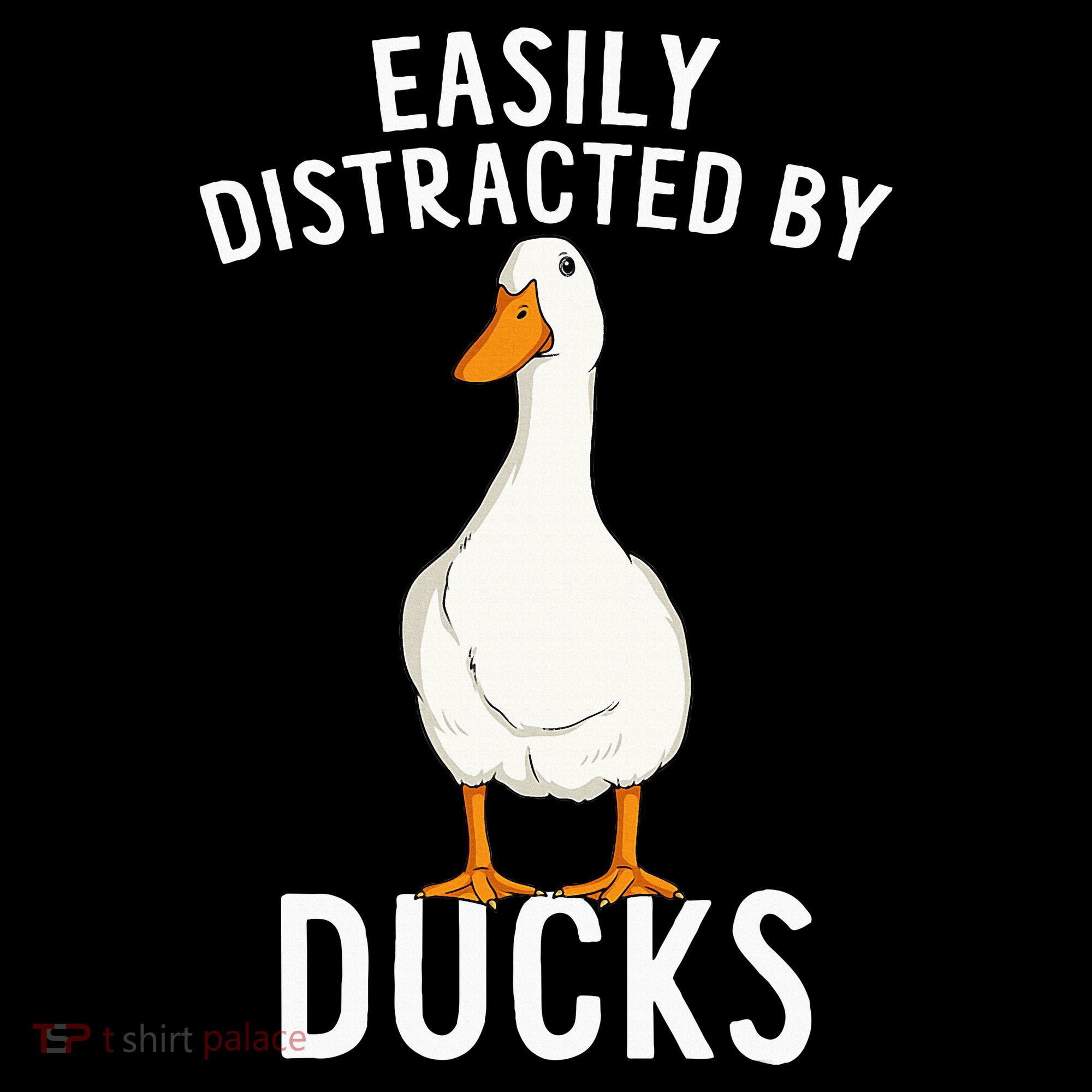 Easily Distracted By Ducks Funny Duck Lover Apron