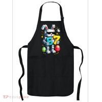 Easter Day Bunny Egg 6-7 Meme Gamer Apron thumb 0