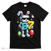 Easter Day Bunny Egg 6-7 Meme Gamer T-Shirt thumb 0