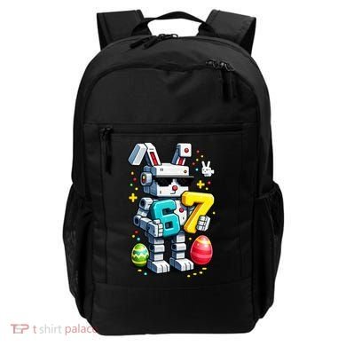 Easter Day Bunny Egg 6-7 Meme Gamer Backpack