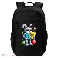 Easter Day Bunny Egg 6-7 Meme Gamer Backpack thumb 0