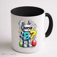Easter Day Bunny Egg 6-7 Meme Gamer Coffee Mug thumb 1