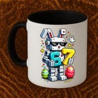 Easter Day Bunny Egg 6-7 Meme Gamer Coffee Mug thumb 2