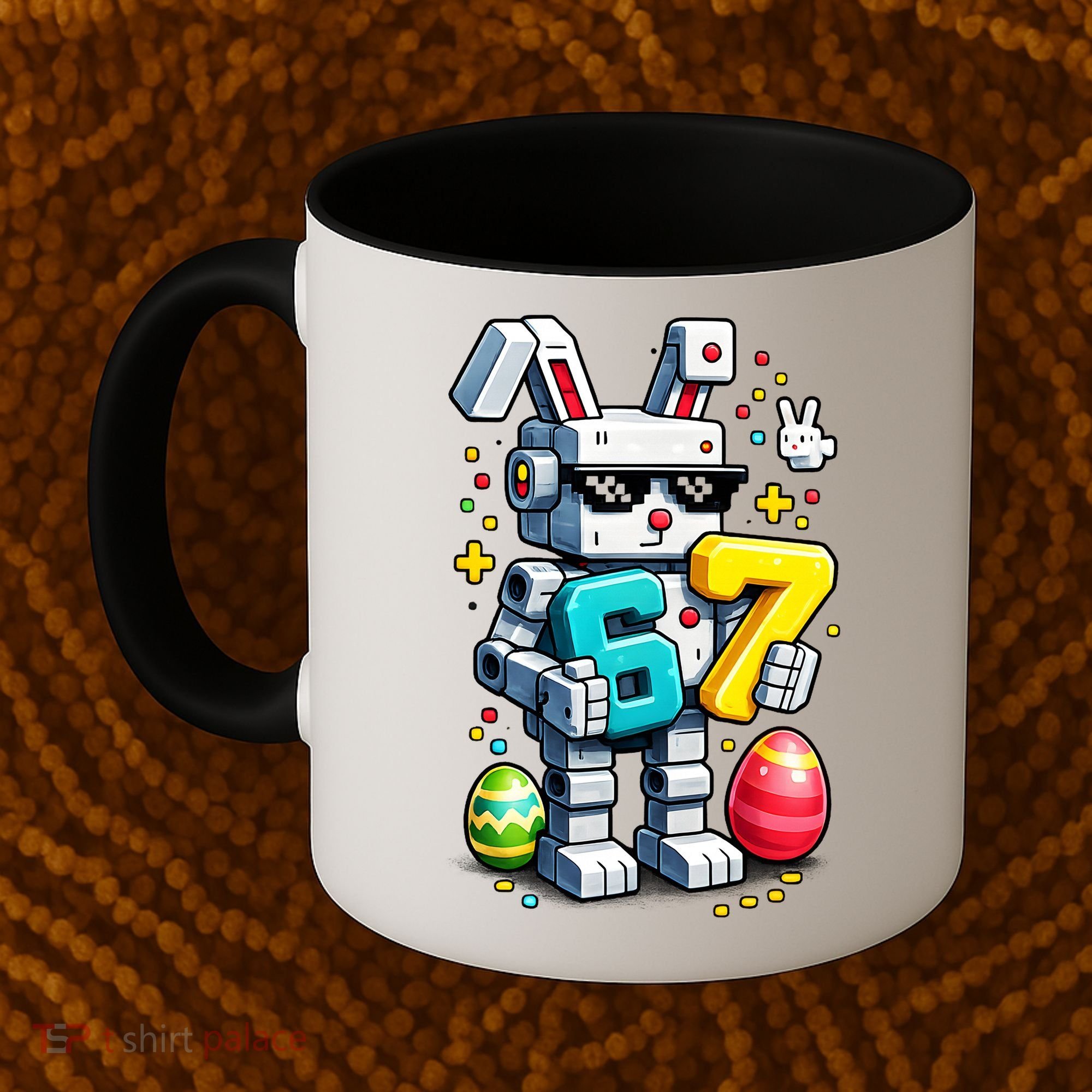 Easter Day Bunny Egg 6-7 Meme Gamer Coffee Mug