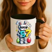 Easter Day Bunny Egg 6-7 Meme Gamer Coffee Mug thumb 3