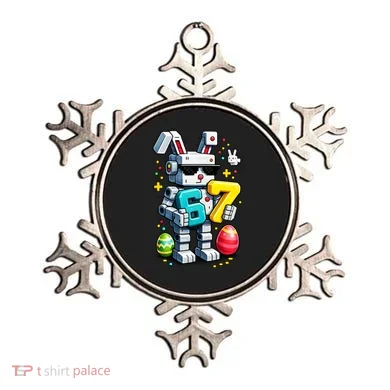 Easter Day Bunny Egg 6-7 Meme Gamer Ornament