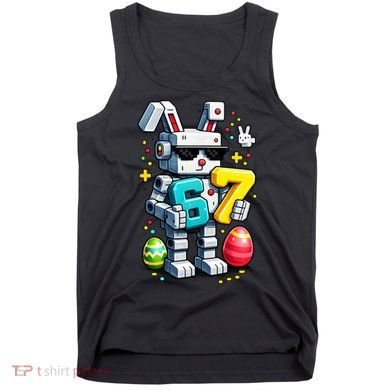 Easter Day Bunny Egg 6-7 Meme Gamer Tank Top