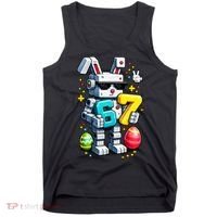 Easter Day Bunny Egg 6-7 Meme Gamer Tank Top thumb 0