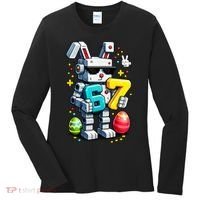 Easter Day Bunny Egg 6-7 Meme Gamer Women's Long Sleeve Shirt thumb 0