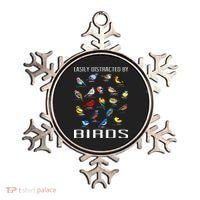 Easily Distracted By Birds Birdwatching Lover Birdwatcher Ornament thumb 0