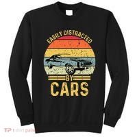Easily Distracted By Cars Automobile Car Lover Sweatshirt thumb 0