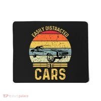 Easily Distracted By Cars Automobile Car Lover Mousepad thumb 0