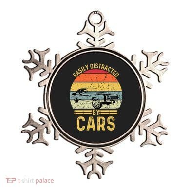 Easily Distracted By Cars Automobile Car Lover Ornament