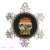 Easily Distracted By Cars Automobile Car Lover Ornament thumb 0