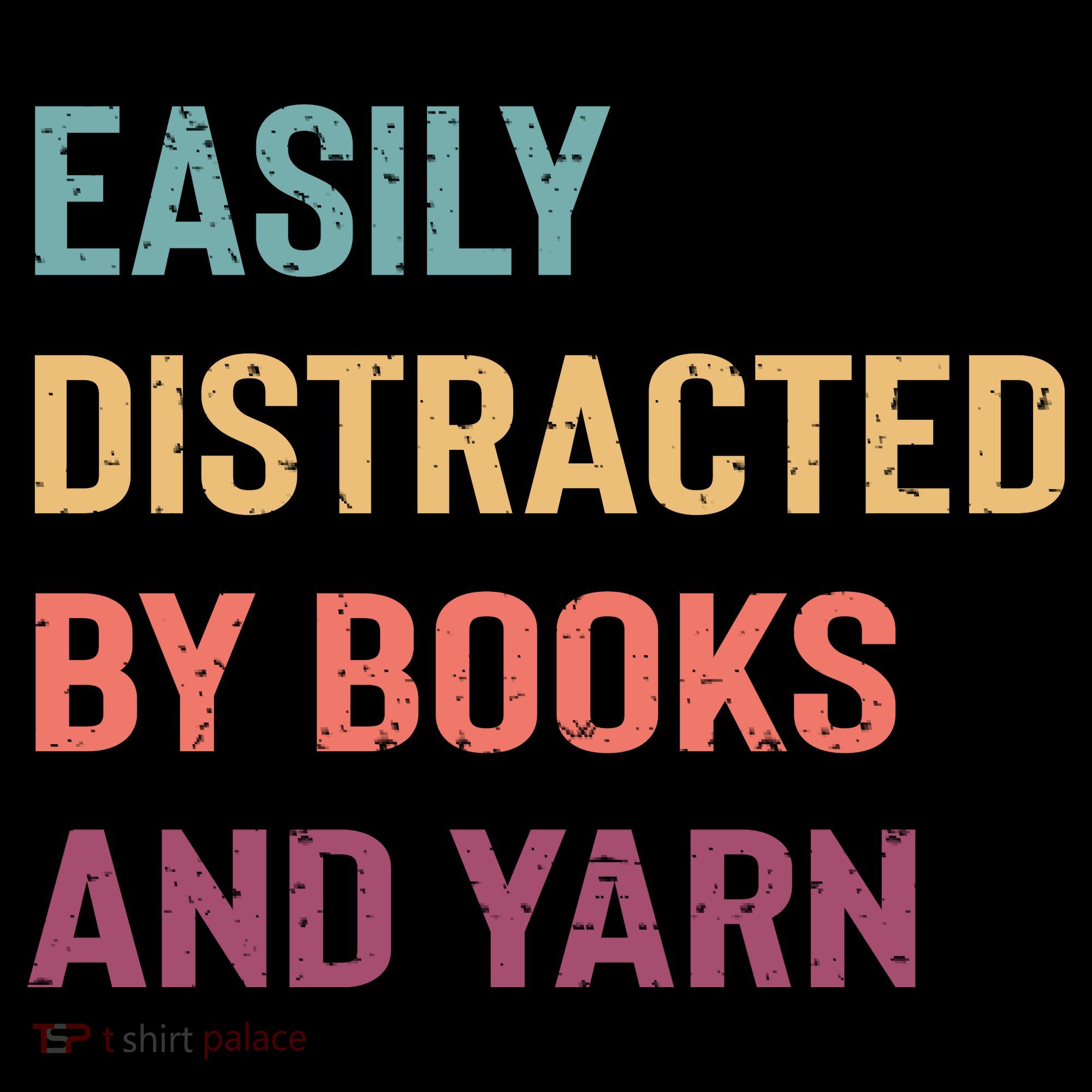Easily Distracted By Books And Yarn Yarn Lover Coffee Mug