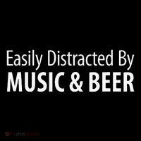 Easily Distracted By Music & Beer Bucket Hat thumb 4