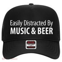 Easily Distracted By Music & Beer Hat thumb 0