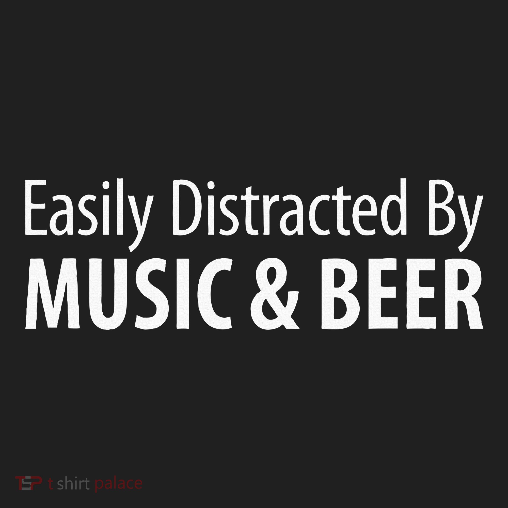 Easily Distracted By Music & Beer Hat