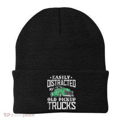 Easily Distracted By Old Pickup Trucks Cute Trucker Beanie