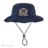 Easily Distracted By Birds Funny Bird Wtahers Bucket Hat thumb 0