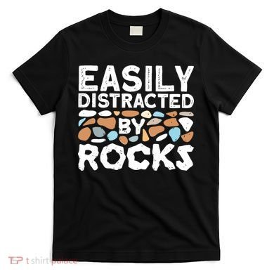 Easily Distracted By Rock Vintage T-Shirt