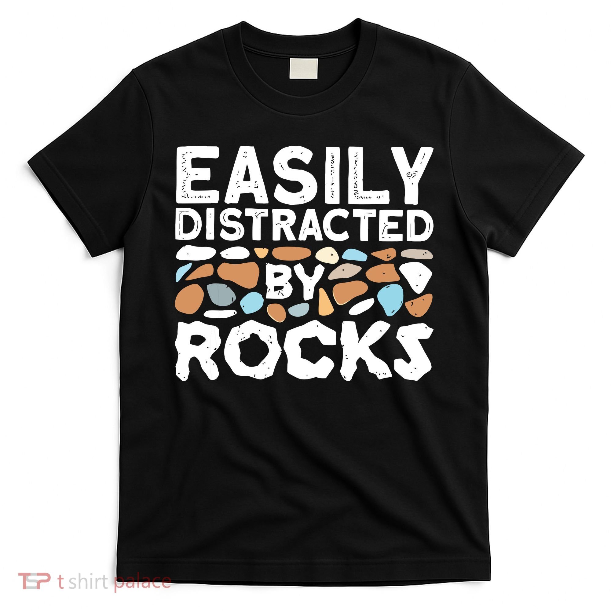 Easily Distracted By Rock Vintage T-Shirt