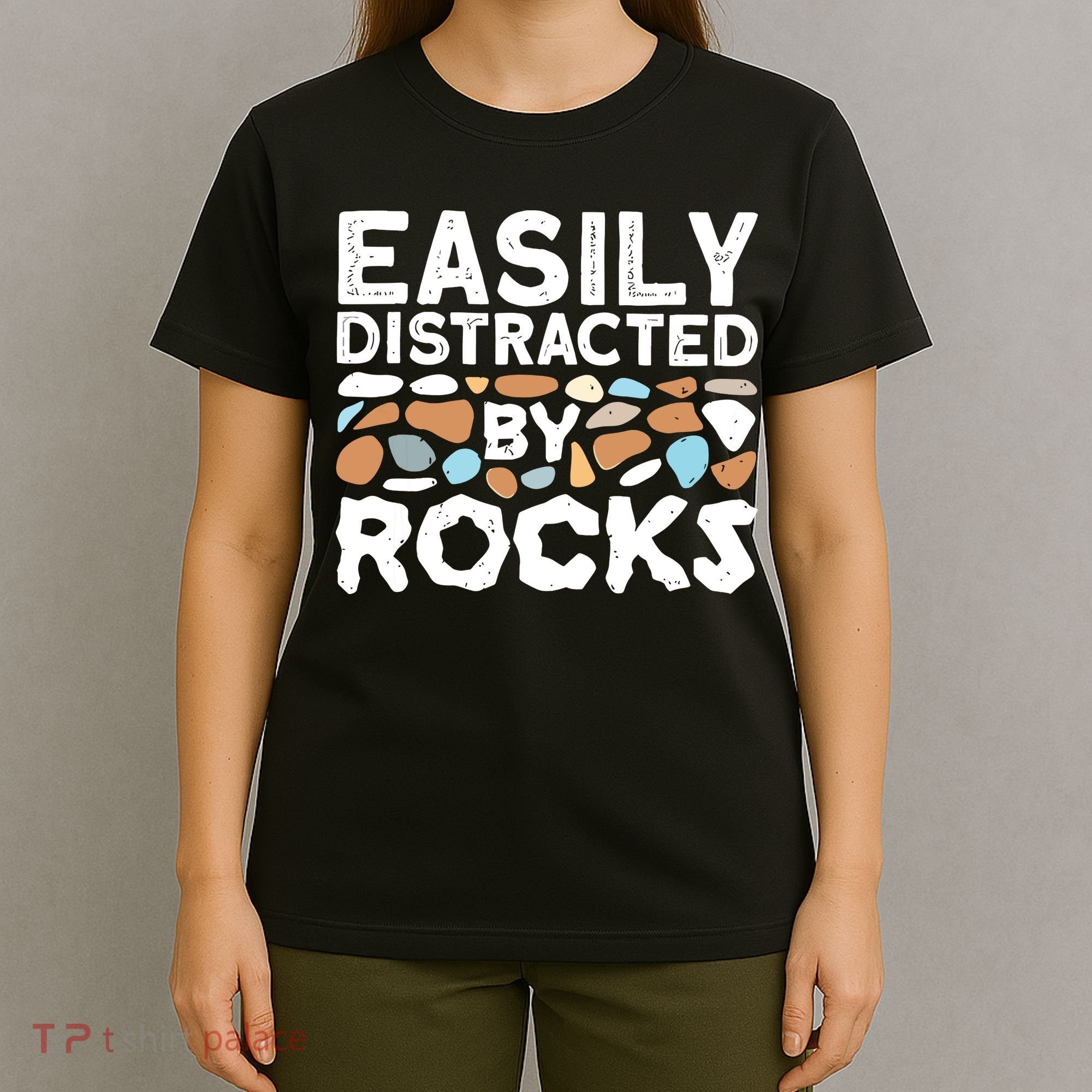 Easily Distracted By Rock Vintage T-Shirt