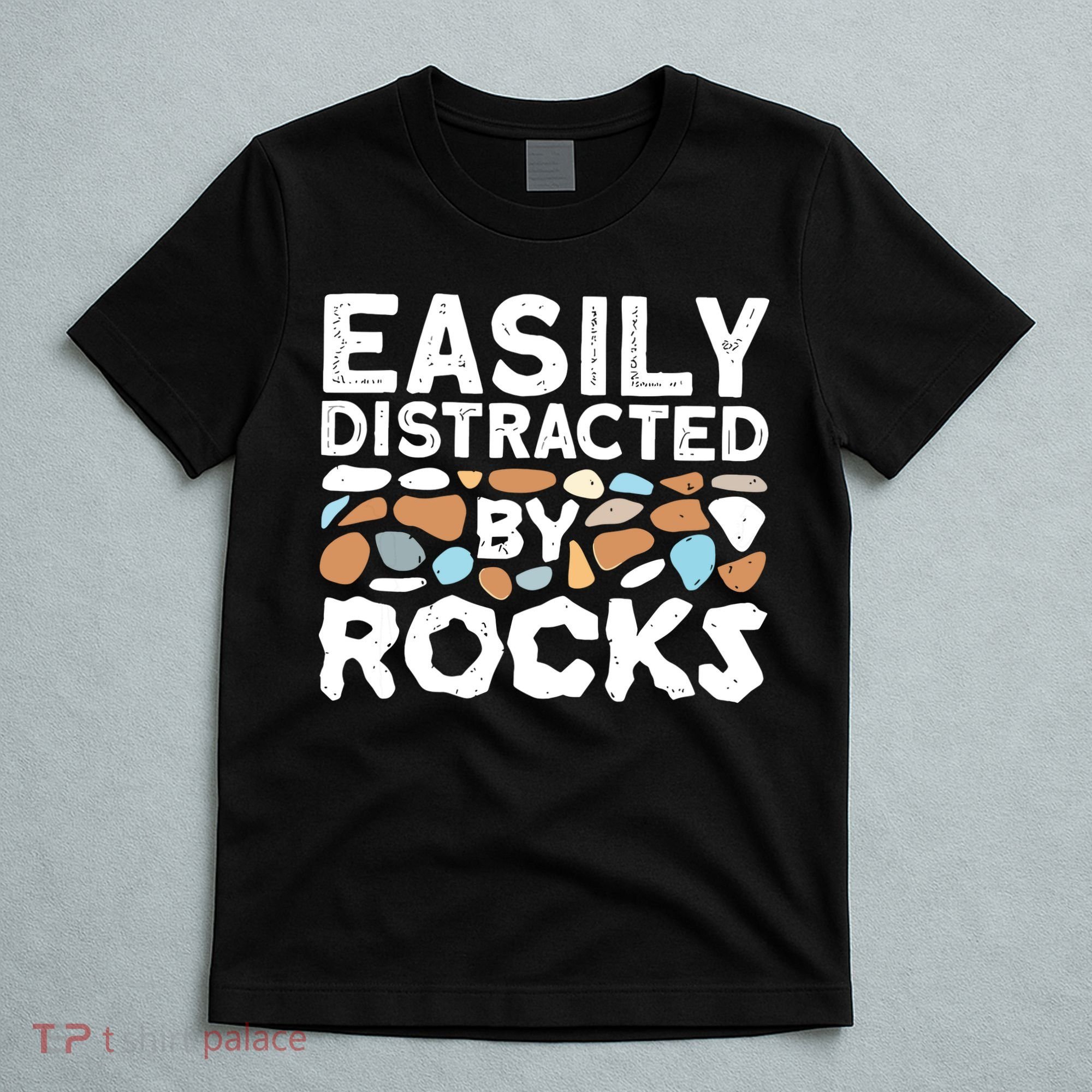 Easily Distracted By Rock Vintage T-Shirt