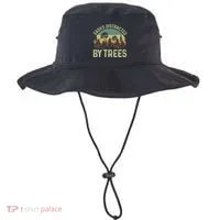 Easily Distracted By Trees Funny Tree Planting Trees Bucket Hat thumb 0