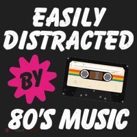 Easily Distracted By 80s Women's Sweatshirt thumb 2
