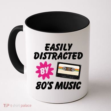 Easily Distracted By 80s Coffee Mug