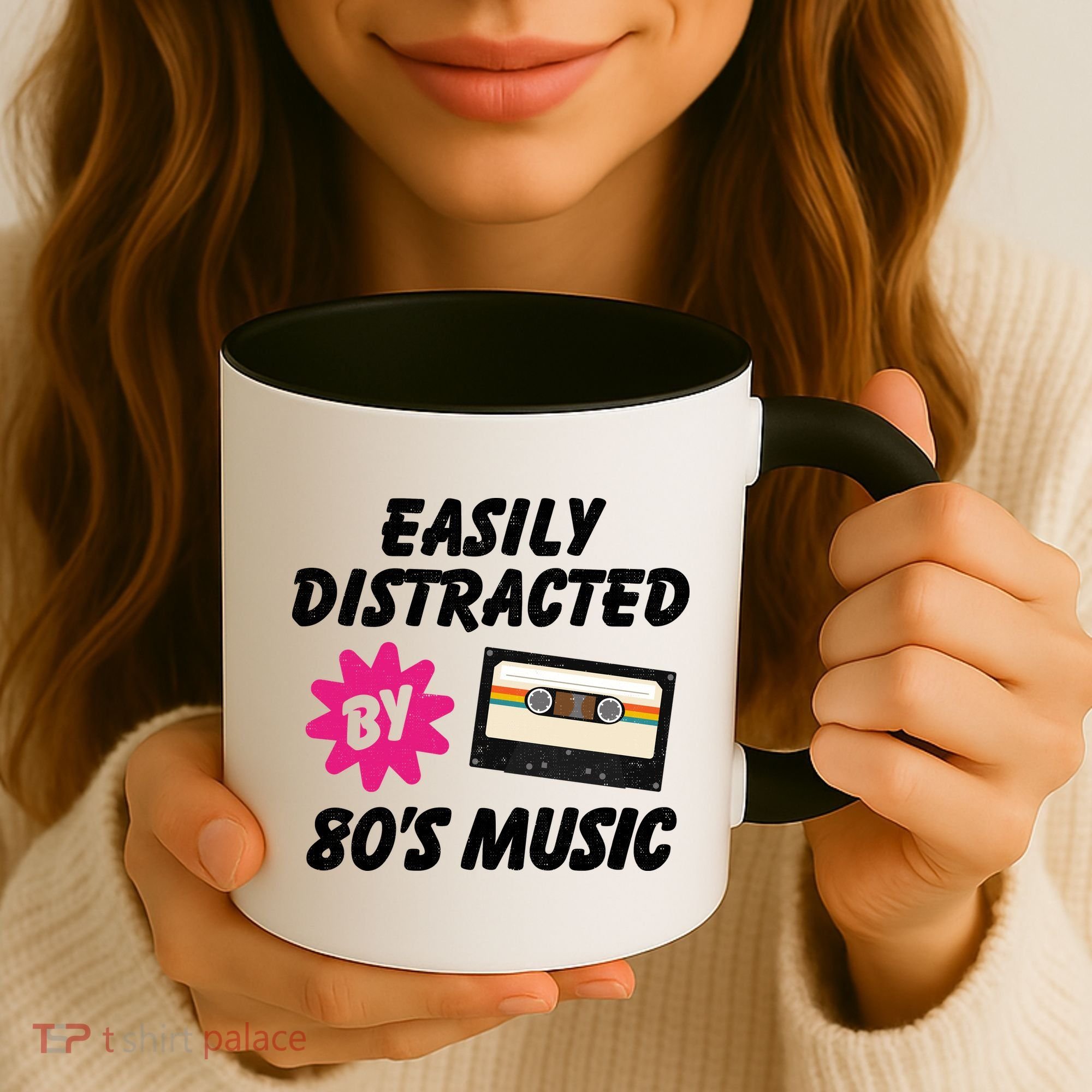 Easily Distracted By 80s Coffee Mug