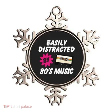 Easily Distracted By 80s Ornament