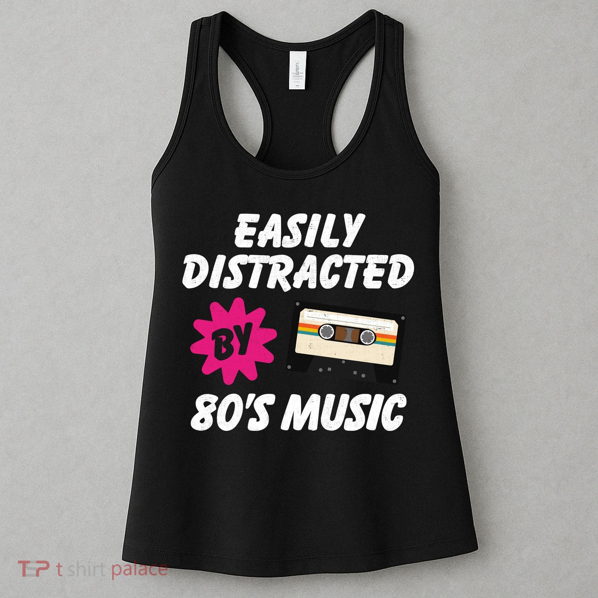 Easily Distracted By 80s Women's Tank Top