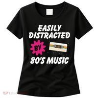 Easily Distracted By 80s Women's T-Shirt thumb 0