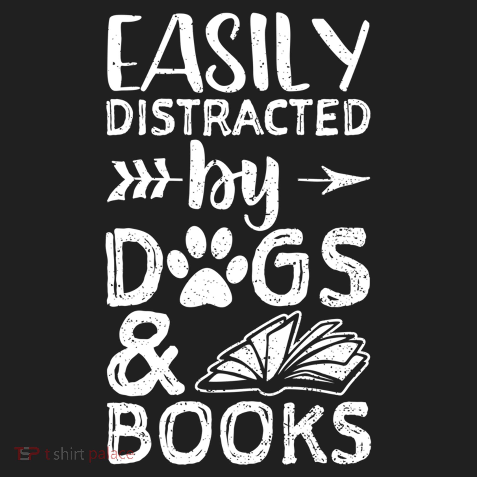 Easily Distracted By Dogs And Books Funny Gift Dog Mom Cool Gift Beanie