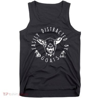 Easily Distracted By Goats Tank Top