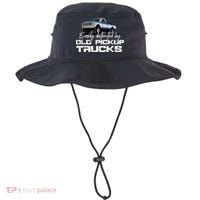 Easily Distracted By Old Pickup Trucks For Retro Bucket Hat thumb 0