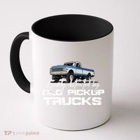 Easily Distracted By Old Pickup Trucks For Retro Coffee Mug thumb 0