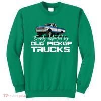 Easily Distracted By Old Pickup Trucks For Retro Sweatshirt thumb 0
