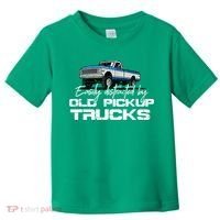Easily Distracted By Old Pickup Trucks For Retro Toddler T-Shirt thumb 0