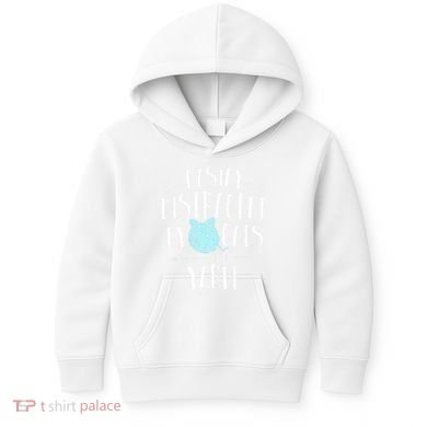 Easily Distracted By Cats And Yarn Knitting Yarn Crochet  Kids Hoodie