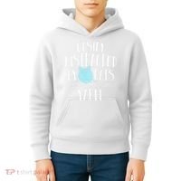 Easily Distracted By Cats And Yarn Knitting Yarn Crochet  Kids Hoodie thumb 4