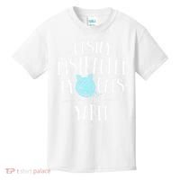 Easily Distracted By Cats And Yarn Knitting Yarn Crochet  Kids T-Shirt thumb 0