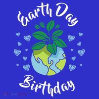 Earth Day Birthday Gift Funny Gift Long Sleeve Shirt thumb 2