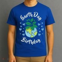Earth Day Birthday Gift Funny Gift T-Shirt thumb 3
