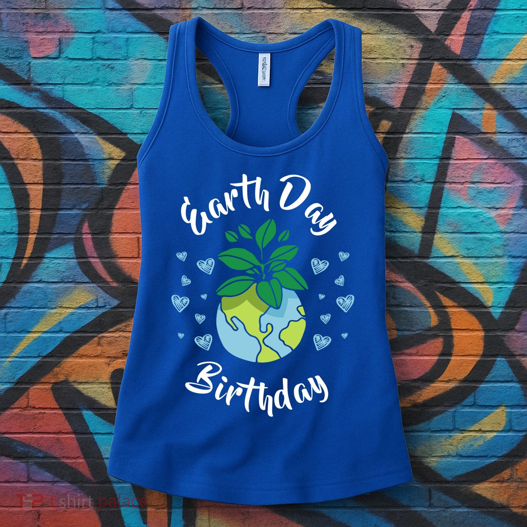 Earth Day Birthday Gift Funny Gift Women's Tank Top