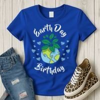 Earth Day Birthday Gift Funny Gift Women's T-Shirt thumb 3